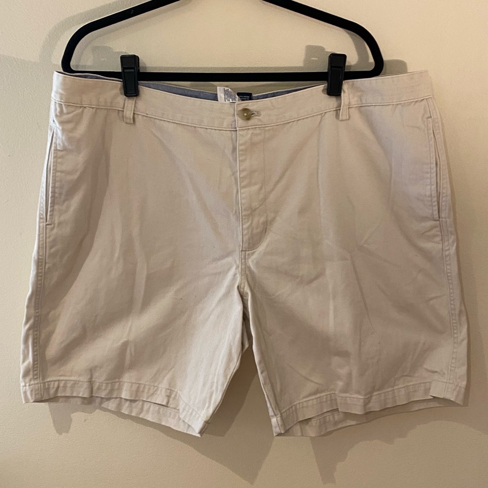 Chaps Big & Tall Light Khaki shorts